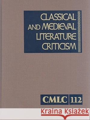 Classical and Medieval Literature Criticism Krstovic, Jelena O. 9781414439266