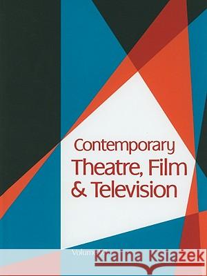 Contemporary Theatre, Film and Television  9781414439907 Gale Cengage