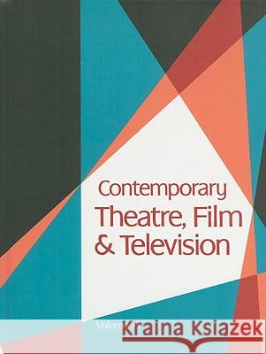 Contemporary Theatre, Film and Television Riggs, Thomas 9781414439921 Gale Cengage