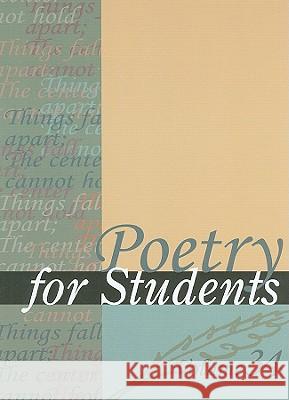 Poetry for Students Constantakis, Sara 9781414441825