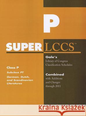 SUPERLCCS: Subclass PT: German Literature Gale 9781414448329