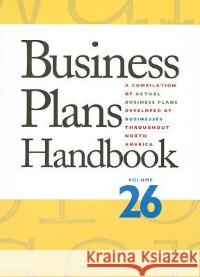 Business Plans Handbook Michelle Lee 9781414468389 Gale Cengage