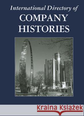 International Directory of Company Histories Gale 9781414468846