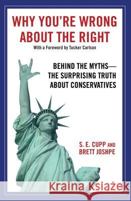 Why You're Wrong about the Right: Behind the Myths: The Surprising Truth about Conservatives S. E. Cupp 9781416562849 Threshold Editions
