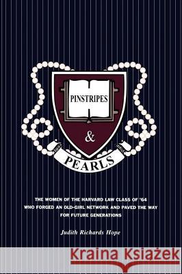 Pinstripes & Pearls Judith Richards Hope 9781416575252