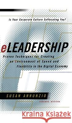 ELeadership Susan Annunzio 9781416576228 Simon & Schuster