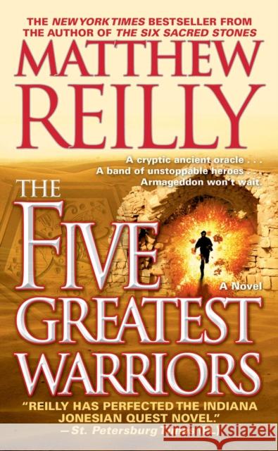 The Five Greatest Warriors, 3 Reilly, Matthew 9781416577584