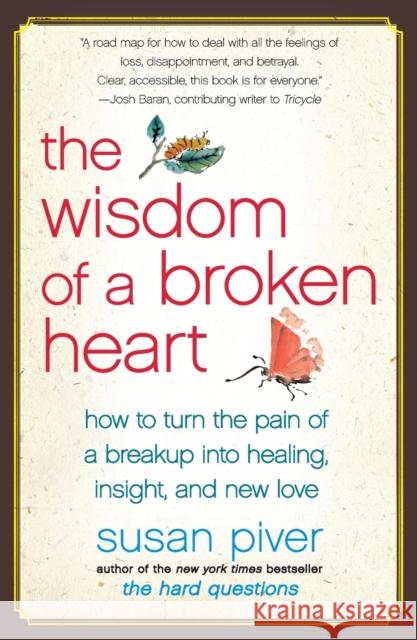 The Wisdom of a Broken Heart: How to Turn the Pain of a Breakup into Healing, Insight, and New Love Susan Piver 9781416593164 Atria Books