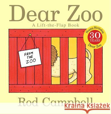Dear Zoo: A Lift-The-Flap Book Rod Campbell Rod Campbell 9781416947370 Little Simon