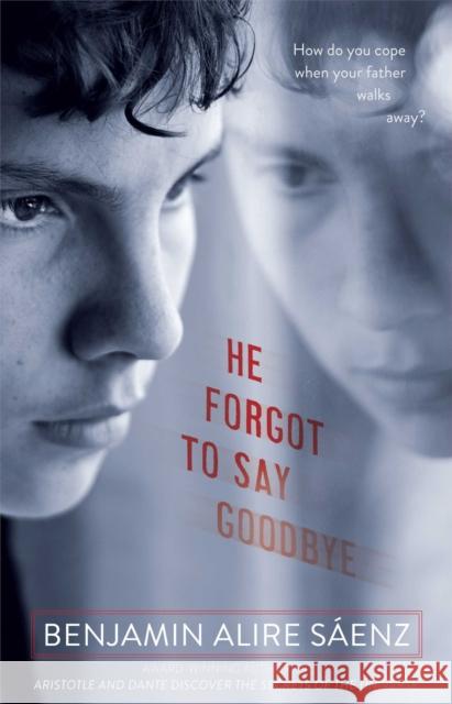 He Forgot to Say Goodbye Benjamin Alire Saenz 9781416994343 Simon & Schuster Children's Publishing