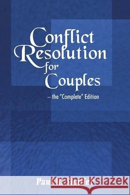 Conflict Resolution for Couples Paul R. Shaffer 9781418483081