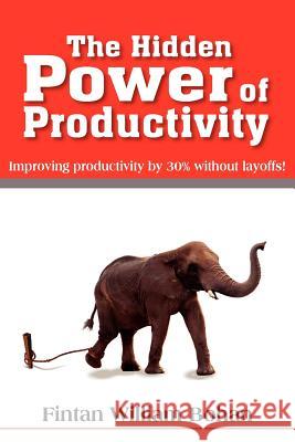 The Hidden Power of Productivity: Improving Productivity by 30% Without Layoffs! Bohan, Fintan William 9781418484682 Authorhouse