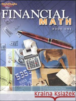 Financial Math Reproducible Book 1 Stckvagn 9781419034374 Steck Vaughn