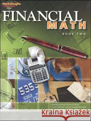 Financial Math Reproducible Book 2 Stckvagn 9781419034381 Steck Vaughn