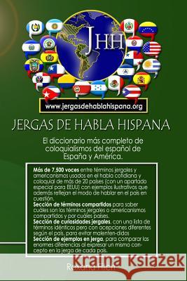 Diccionario de Jergas de Habla Hispana Roxana Fitch 9781419632204 Booksurge Publishing