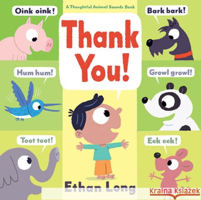 Thank You! Ethan Long 9781419713644 Abrams Appleseed