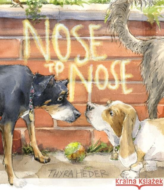 Nose to Nose: A Picture Book Thyra Heder 9781419757518 Abrams Books for Young Readers