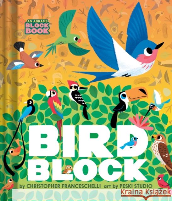 Birdblock (An Abrams Block Book) Christopher Franceschelli 9781419760648 Abrams Appleseed