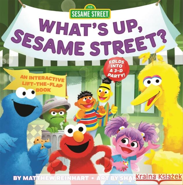What’s Up, Sesame Street? (A Pop Magic Book): Folds into a 3-D Party! Matthew Reinhart 9781419770487 Abrams Appleseed