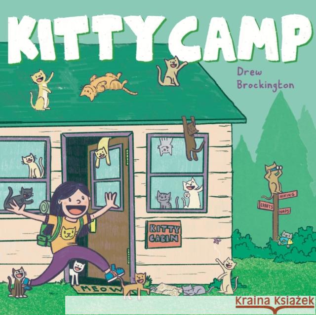Kitty Camp: A Picture Book Drew Brockington 9781419771965 Abrams Books for Young Readers