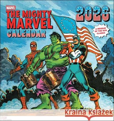 Mighty Marvel 2026 Wall Calendar: A Reissue of the 1976 Classic Marvel Entertainment 9781419782978
