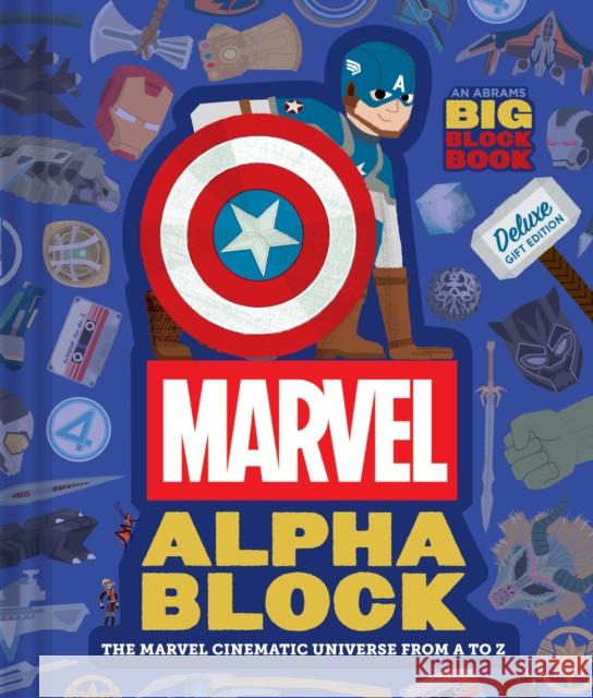 Marvel Alphablock: Deluxe Gift Edition (An Abrams BIG Block Book) Marvel Marvel Entertainment 9781419784552 Abrams Appleseed