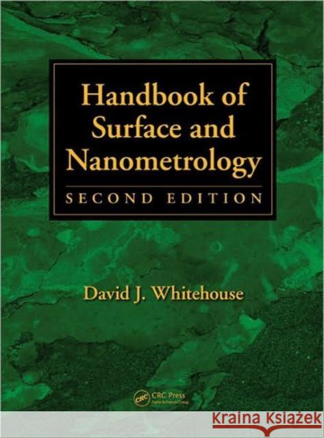 Handbook of Surface and Nanometrology David J. Whitehouse 9781420082012 CRC