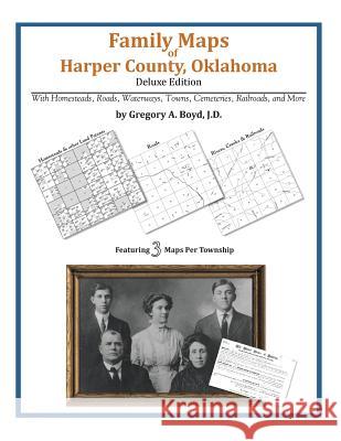 Family Maps of Harper County, Oklahoma Gregory a. Boy 9781420312393 Arphax Publishing Co.