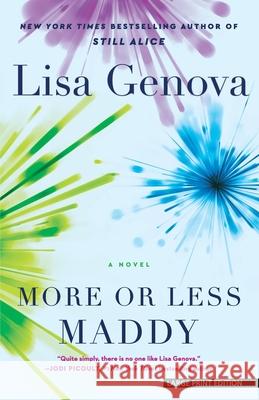 More or Less Maddy Lisa Genova 9781420530100 Large Print Press