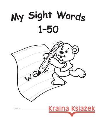 My Own Books(tm) Sight Words 1-50, 10-Pack Teacher Created Resources 9781420617214 Teacher Created Resources