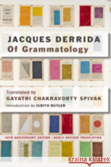 Of Grammatology Derrida, Jacques; Spivak, Gayatri Chakrav; Butler, Judith 9781421419954