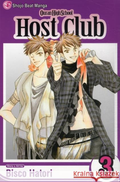 Ouran High School Host Club, Vol. 3 Bisco Hatori 9781421500621 Viz Media, Subs. of Shogakukan Inc