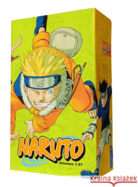 Naruto Box Set 1: Volumes 1-27 with Premium Masashi Kishimoto 9781421525822 Viz Media