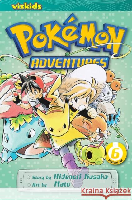 Pokemon Adventures (Red and Blue), Vol. 6  9781421530598 Viz Media, Subs. of Shogakukan Inc