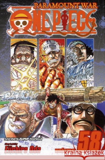 One Piece, Vol. 58 Eiichiro Oda 9781421539263 Viz Media, Subs. of Shogakukan Inc