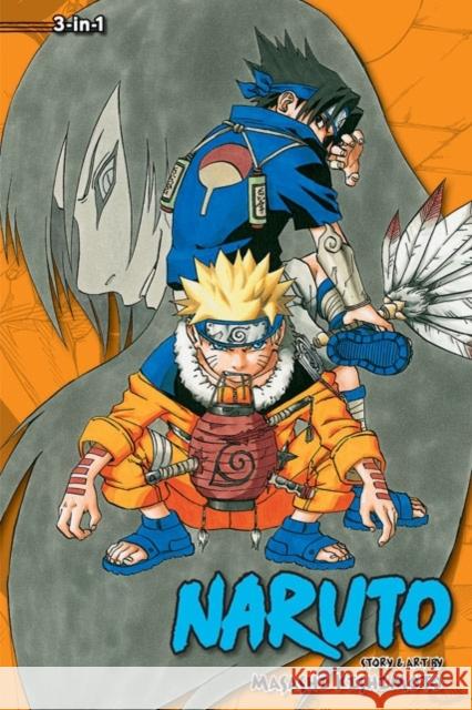 Naruto (3-in-1 Edition), Vol. 3: Includes vols. 7, 8 & 9 Masashi Kishimoto 9781421539911