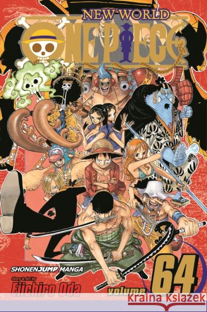 One Piece, Vol. 64 Eiichiro Oda 9781421543291 0