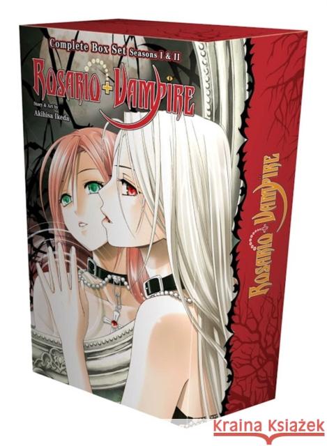 Rosario + Vampire Complete Box Set: Volumes 1-10 and Season II Volumes 1-14 with Premium Akihisa Ikeda 9781421583174 Viz Media