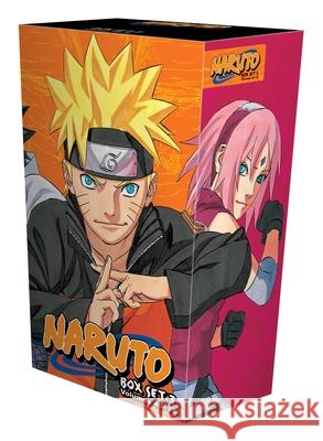 Naruto Box Set 3: Volumes 49-72 with Premium Massashi Kishimoto 9781421583341 Viz Media, Subs. of Shogakukan Inc
