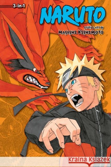 Naruto (3-in-1 Edition), Vol. 17 Masashi Kishimoto 9781421583433