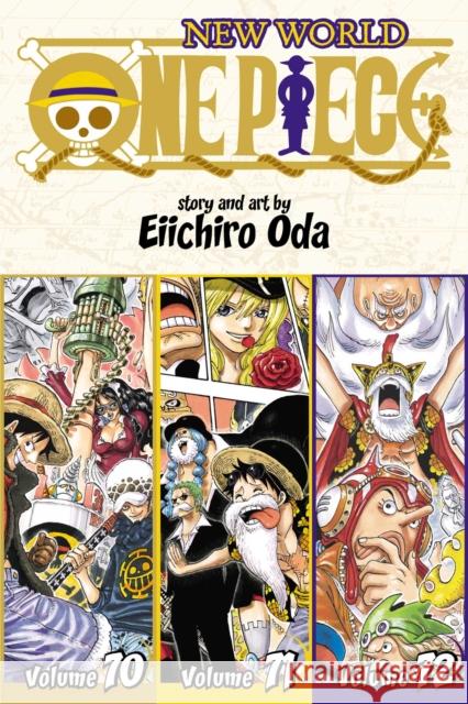 One Piece (Omnibus Edition), Vol. 24: Includes vols. 70, 71 & 72 Eiichiro Oda 9781421596167 Viz Media