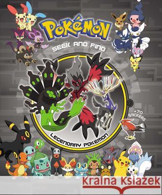 Pokémon Seek and Find: Legendary Pokémon Viz_unknown 9781421598147 Viz Media