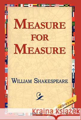 Measure for Measure William Shakespeare 9781421813202 1st World Library