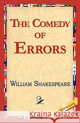 The Comedy of Errors William Shakespeare 9781421813424 1st World Library