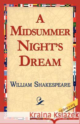 A Midsummer Night's Dream William Shakespeare 9781421813615 1st World Library