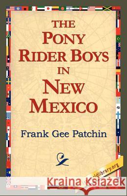 The Pony Rider Boys in New Mexico Frank Gee Patchin 9781421815299 1st World Library