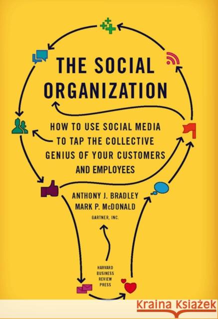 The Social Organization: How to Use Social Media to Tap the Collective Genius of Your Customers and Employees Anthony J. Bradley Mark P. McDonald 9781422172360 Harvard Business School Press