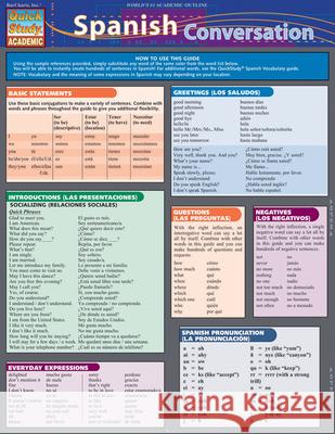 Spanish Conversation BarCharts Inc 9781423221876