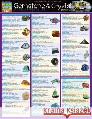 Gemstone & Crystal Properties BarCharts Inc 9781423228592