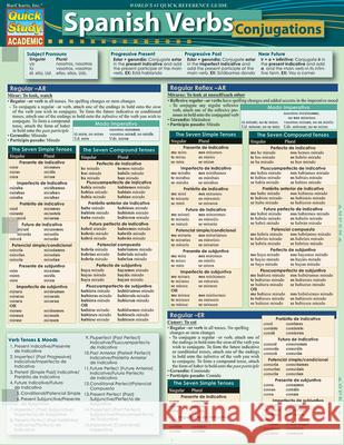 Spanish Verbs - Conjugations BarCharts Inc 9781423231158